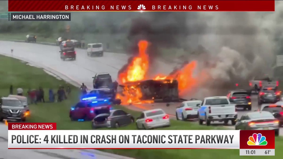 4 killed in crash on Taconic State Parkway – NBC New York