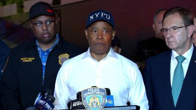 Mayor Adams, officials provide updates on ship that collided with Brooklyn Bridge