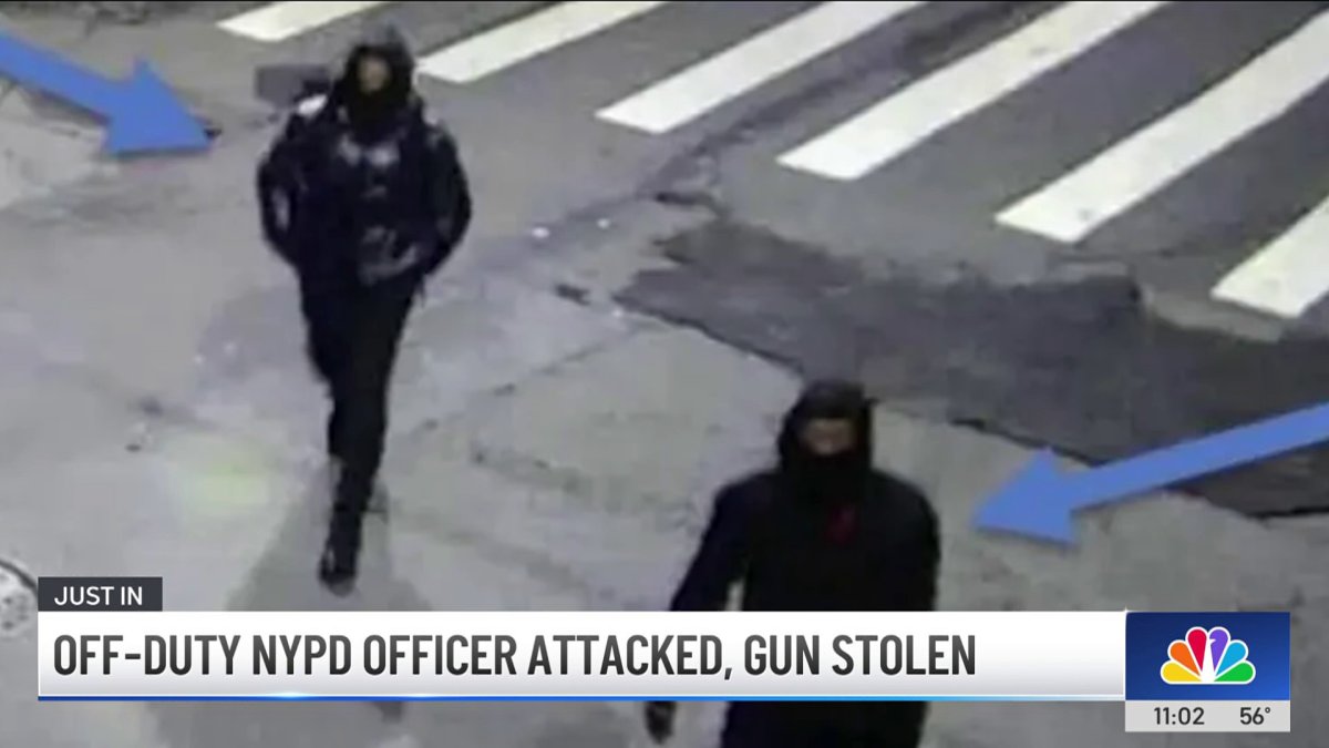 Off-duty NYPD officer attacked in Bronx, has gun stolen – NBC New York