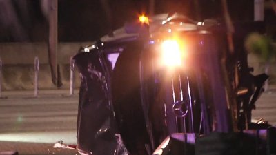 Driver of Mercedes Sprinter van killed in rollover crash with Tesla on I-95: FHP