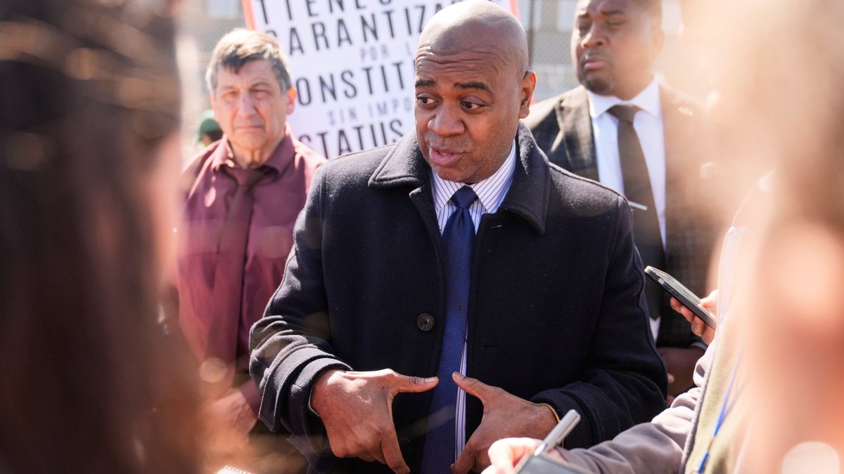 Newark Mayor Ras Baraka says officials tried to 'humiliate' him by fingerprinting him again