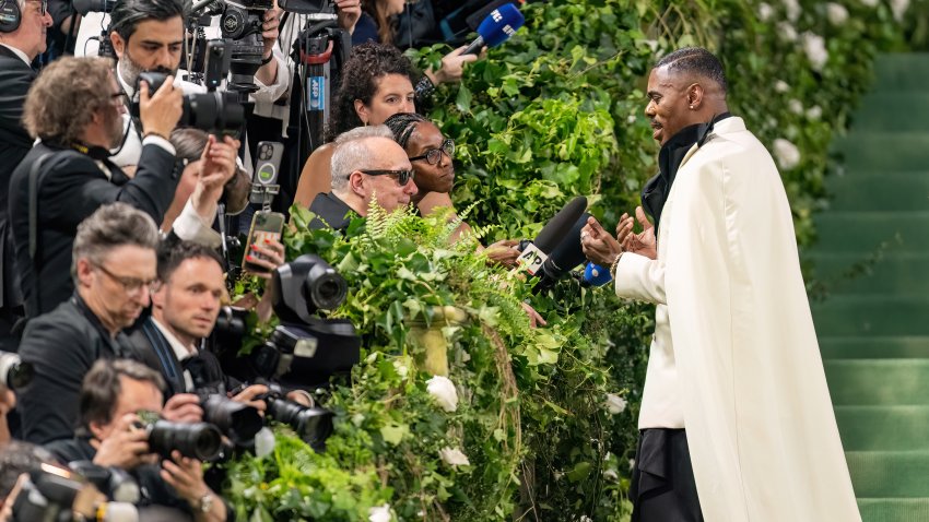 Actor Colman Domingo attends the 2024 Met Gala Celebrating "Sleeping Beauties: Reawakening Fashion" at The Metropolitan Museum of Art on May 06, 2024 in New York City. (Photo by Gilbert Carrasquillo/GC Images)