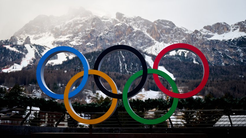 Olympic rings Italy