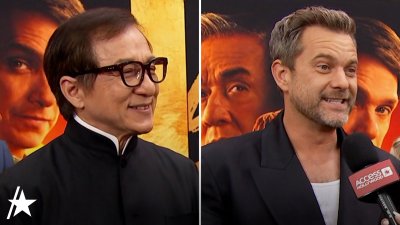 Joshua Jackson talks stunt work with Jackie Chan on ‘Karate Kid: Legends'