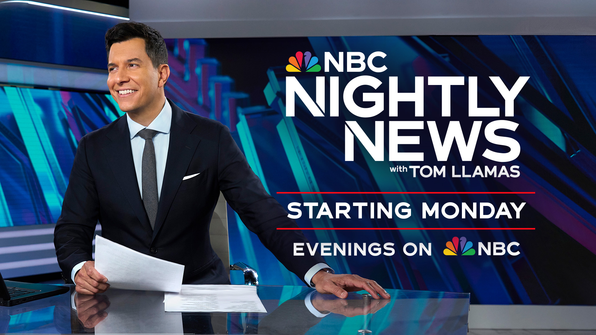 Tom Llamas To Take Over Nightly News June 2 NBC New York NN TL FS LAUNCH STARTING MON EVENINGS ON NBC