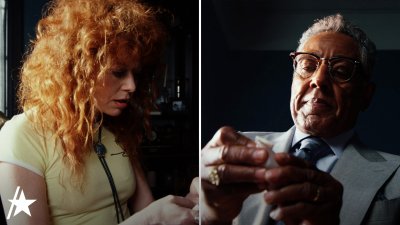 Giancarlo Esposito's Fred knocks out Natasha Lyonne's Charlie in new ‘Poker Face' clip