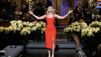 FILE - "SNL" host Scarlett Johansson on Dec. 14, 2019.