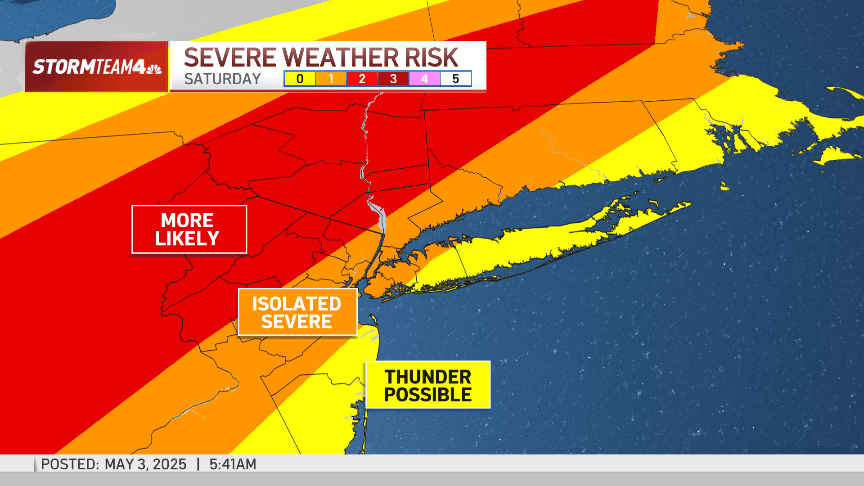 MxM News: Saturday storms could bring 60 mph wind gusts to NYC area