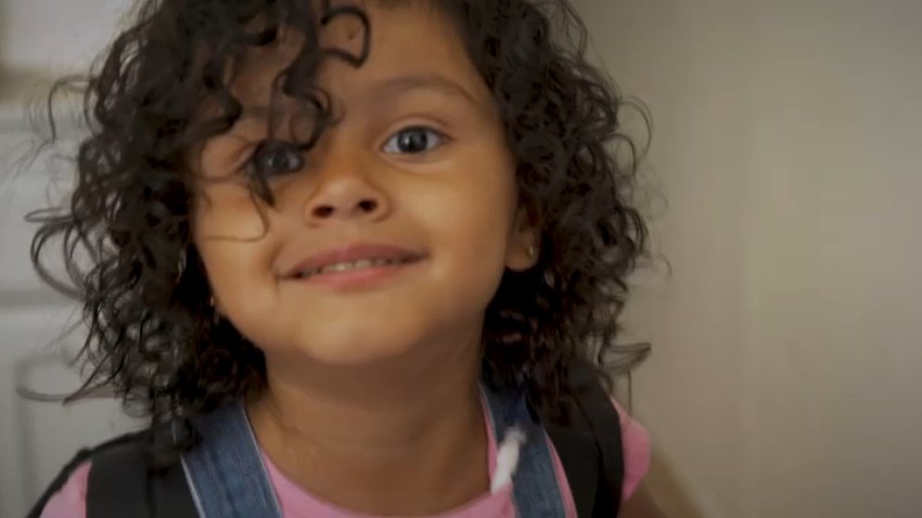 An undated image of 4-year-old Sofia, a young girl who was diagnosed with short bowel syndrome and was ordered to self-deport to Mexico.