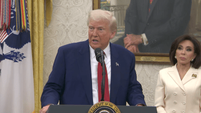 Trump doubles down on fight over international students: ‘I want Harvard to be great again'