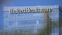 UnitedHealthcare signage is displayed on an office building in Phoenix, Arizona, on July 19, 2023.