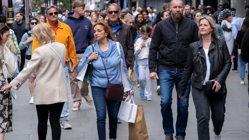 Oxford Street on May 2 2025, in London.