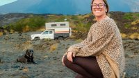 Kaye has no regrets about selling the house she grew up in to travel the world.