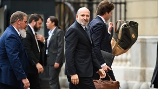 Howard Lutnick, US commerce secretary, arrives for trade talks at Lancaster House in London, UK, on Tuesday, June 10, 2025.