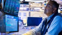 Traders work on the floor of the New York Stock Exchange on June 10, 2025.