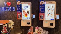 Luckin’s kiosks take orders if you’re not using its app.