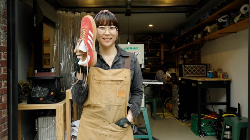 Sung Roh, founder of Bushwick Cobbler Co.