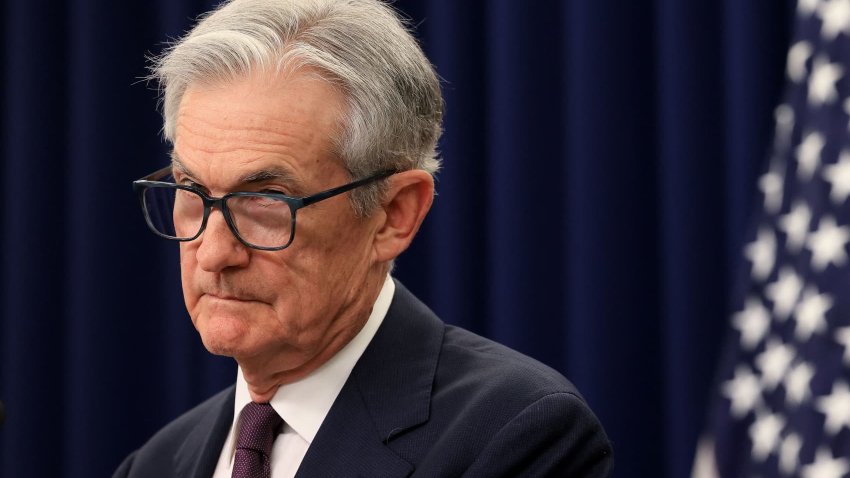 U.S. Federal Reserve Chair Jerome Powell attends a press conference following the issuance of the Federal Open Market Committee’s statement on interest rate policy in Washington, D.C., U.S., June 18, 2025.