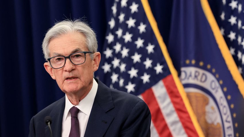 U.S. Federal Reserve Chair Jerome Powell attends a press conference following the issuance of the Federal Open Market Committee’s statement on interest rate policy in Washington, D.C., U.S., June 18, 2025.