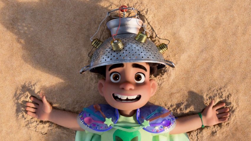 A still from Disney and Pixar’s animated film “Elio.”