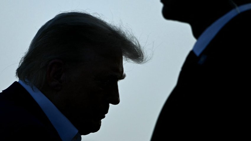 U.S. President Donald Trump boards the Air Force One at the Joint Base Andrews in Maryland on June 24, 2025, to attend the NATO’s Heads of State and Government summit in The Hague.