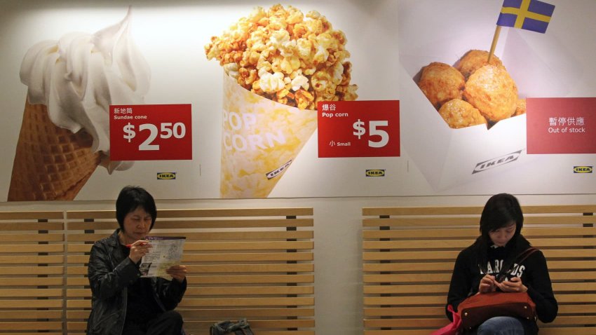 Swedish meatballs at an IKEA in Causeway Bay is listed as out of stock after after Czech authorities detected horse meat in the company’s meatballs which are supposed to make up of pork and beef only.