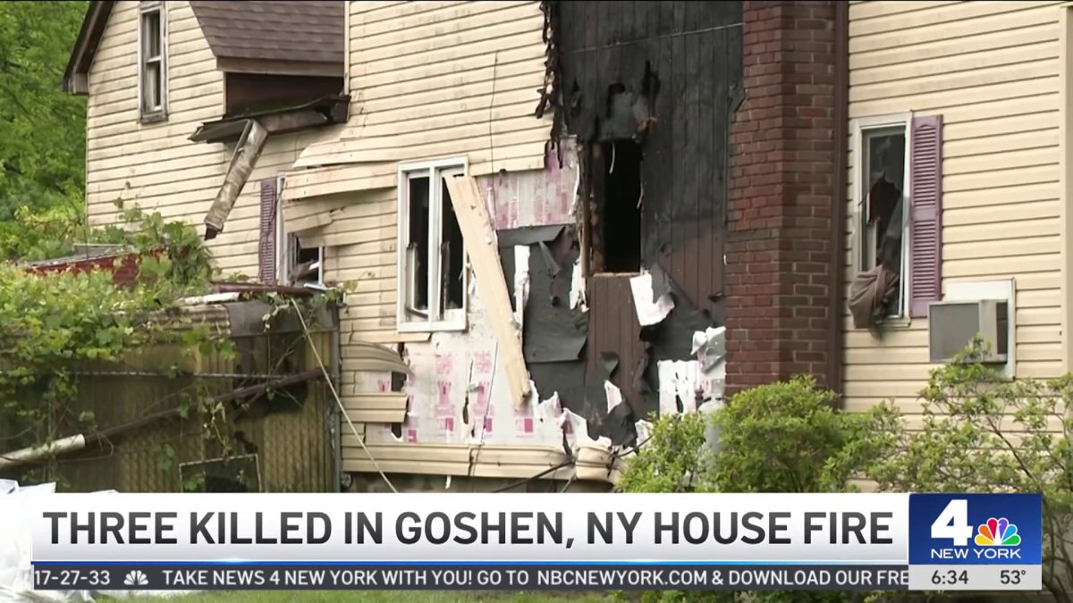 3 die in Orange County house fire – NBC New York