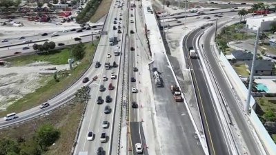 New ramp connecting EB NW 167th St. to SR-7 on Golden Glades Interchange opened