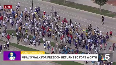 ‘Opal's Walk for Freedom' returned to Fort Worth for Juneteenth in 2025
