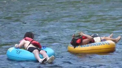 Floating through a summer scorcher in New Hartford