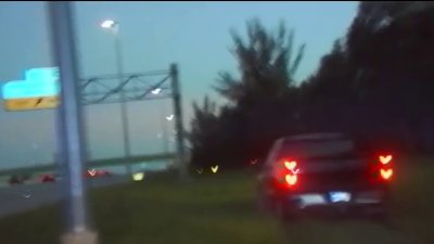 Dashcam video shows chase on Turnpike in Miami-Dade