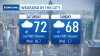 Summer weather sticks through Friday, before another rainy and gloomy weekend