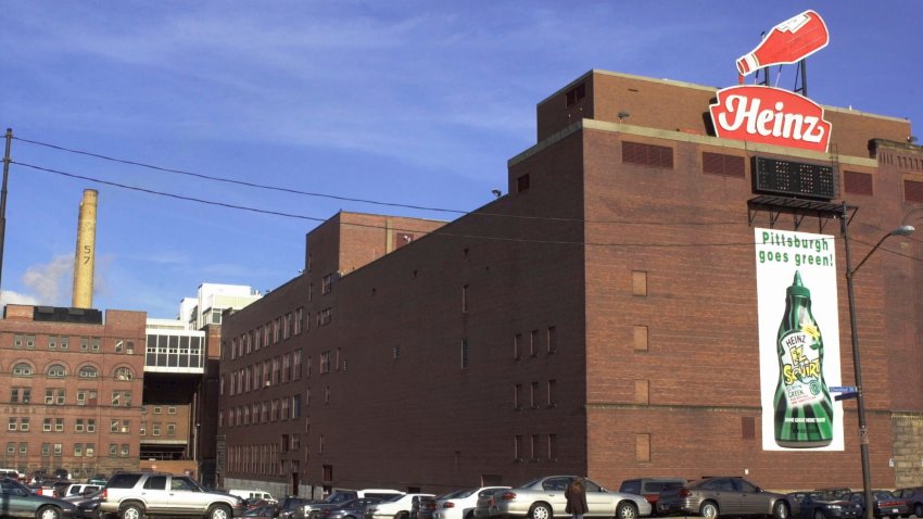 FILE – The H.J Heinz Co. headquarters is seen on Pittsburgh’s northside on Friday, Nov. 9, 2001. (AP Photo/Keith Srakocic, File)
