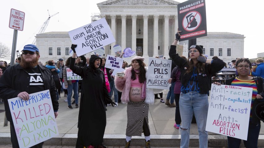 Anti-abortion demonstrators
