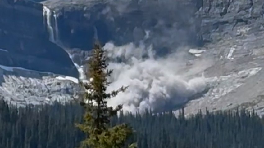 Falling rocks kill 2 and injure 3 at Canada's Banff National Park