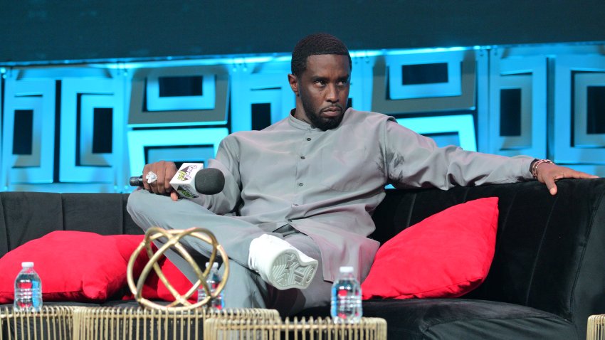 ATLANTA, GEORGIA – AUGUST 26: Sean Combs Onstage during Invest Fest 2023 at Georgia World Congress Center on August 26, 2023 in Atlanta, Georgia.