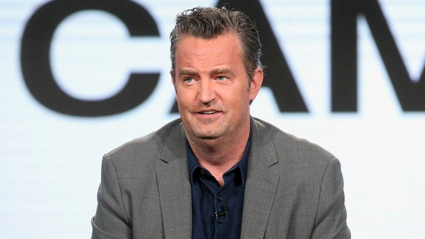 Actor Matthew Perry on Jan. 13, 2017, in Pasadena, California.