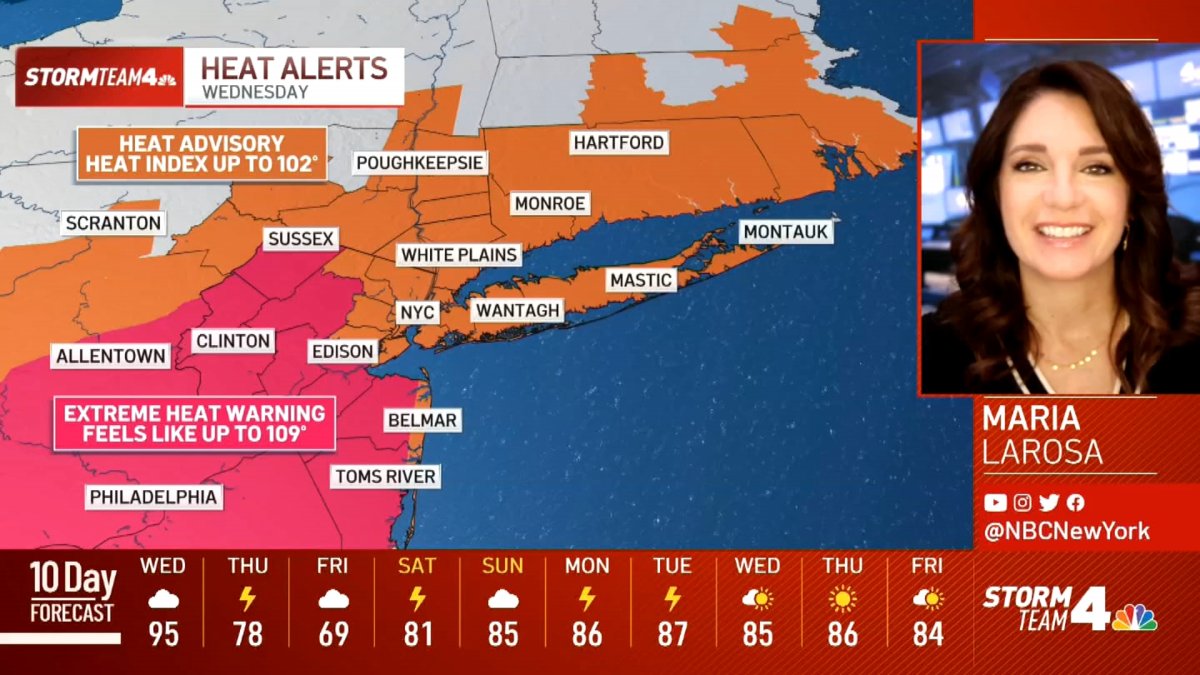 Latest Forecast From Storm Team 4 – NBC New York