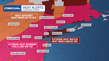 NYC Weather Forecast | NBC New York Heat alerts across the region