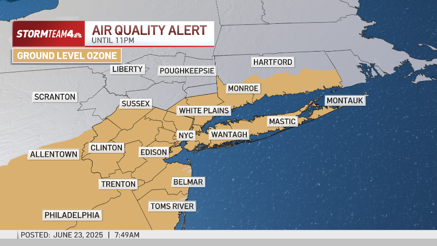 NYC heat emergency in effect: Stroke symptoms to know – NBC New York