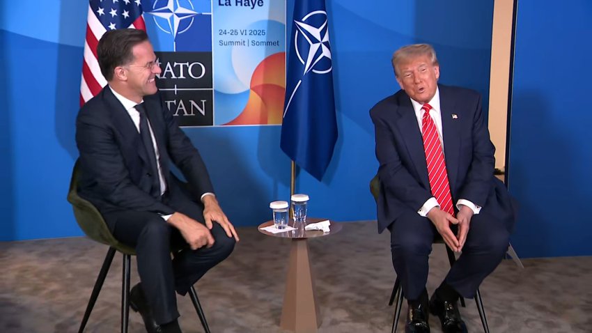 En video: secretario de OTAN llama “papi” a Trump