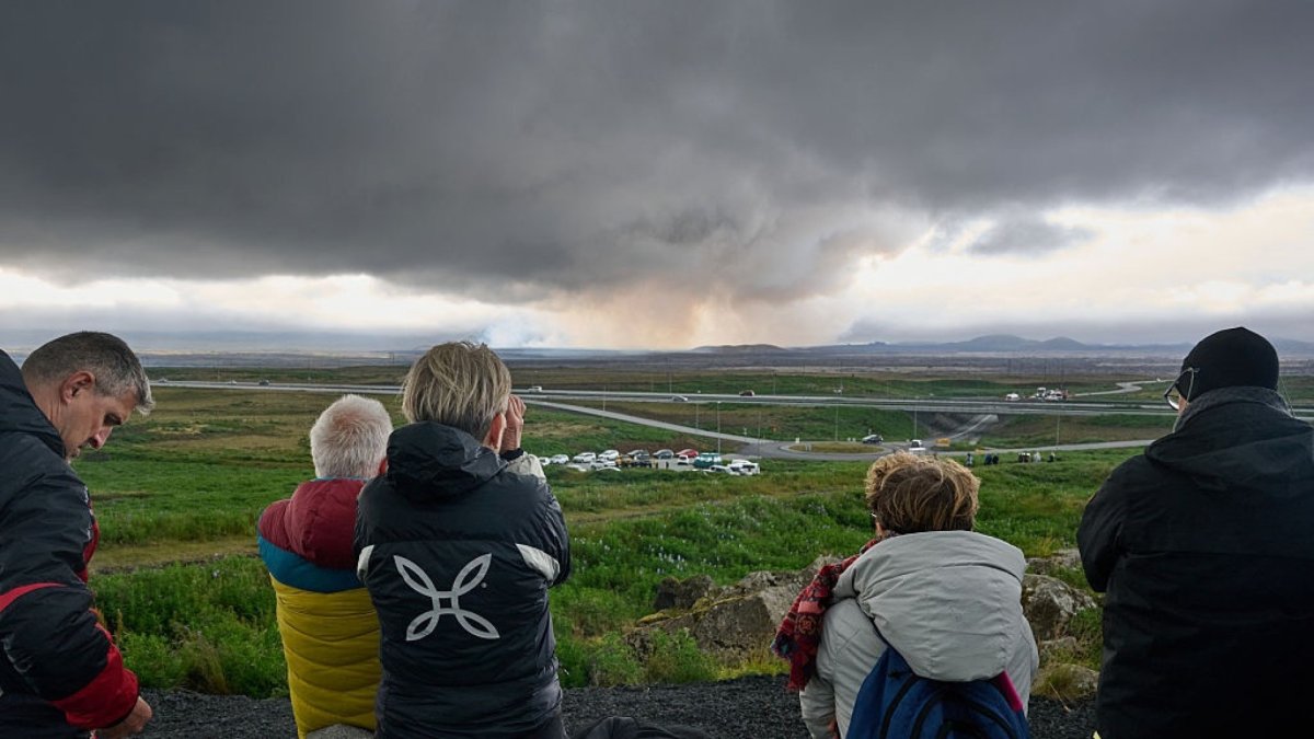 Iceland Experiences 12th Volcanic Eruption Since 2021 Forcing Blue Lagoon, Grindavik Evacuations