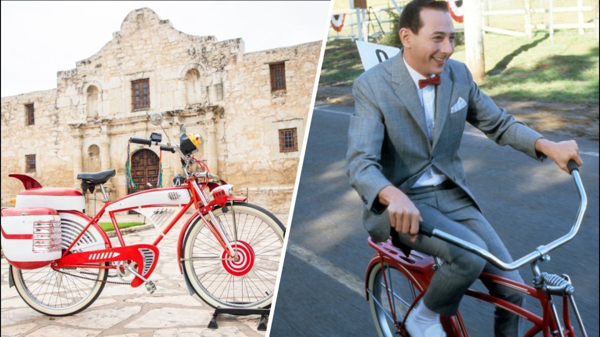 Pee-wee Herman's bicycle to be among the Alamo's permanent collection of artifacts