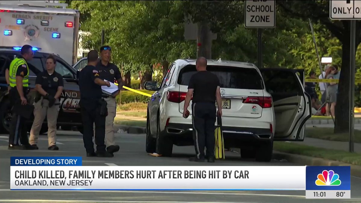 Child killed, family members hurt after being struck by car in Oakland ...