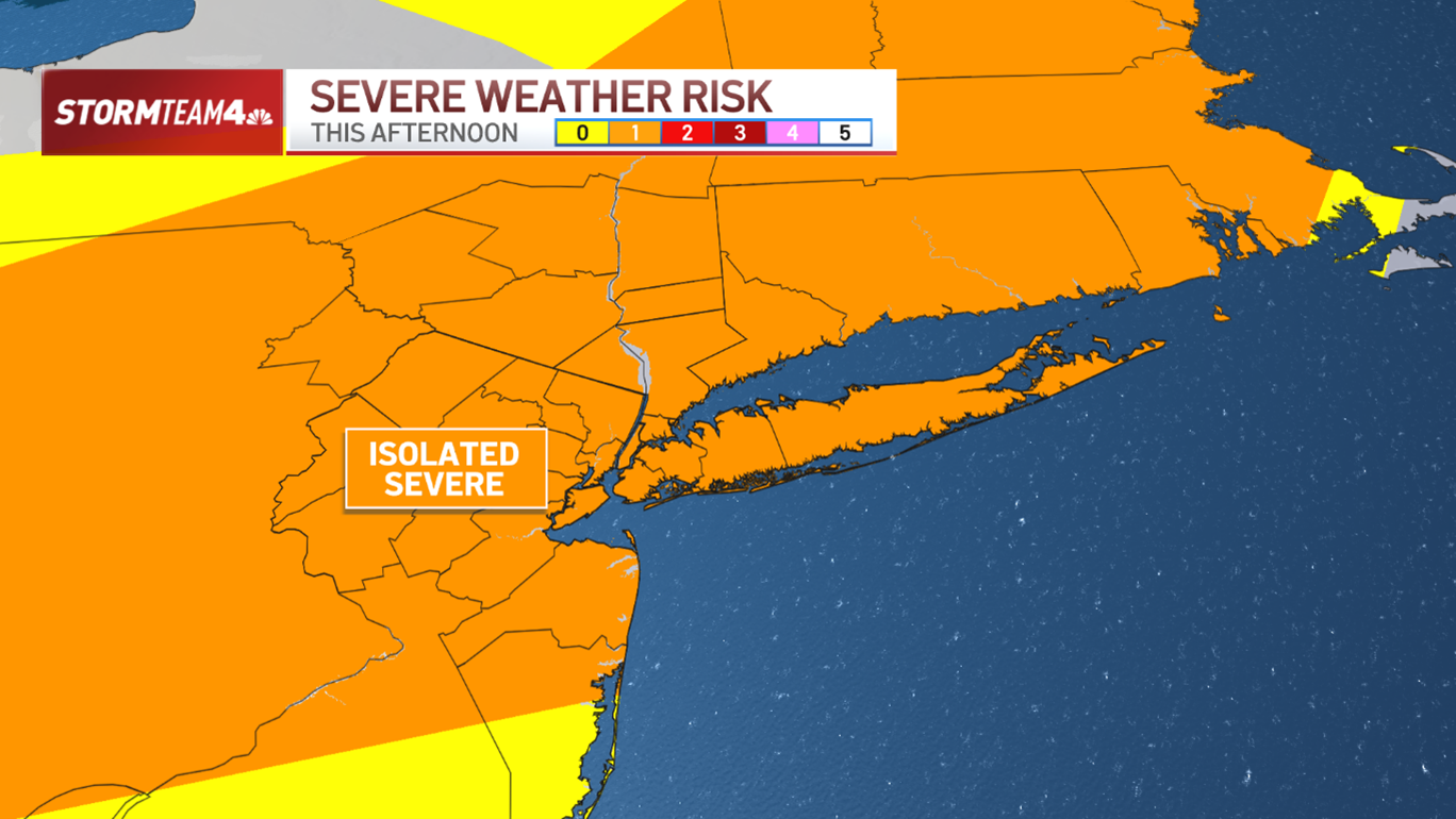 NYC weather forecast: Flood watch issued amid heat advisory – NBC New York