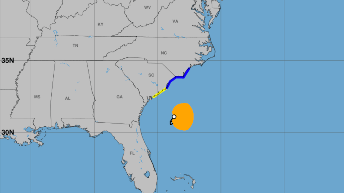 Tropical Storm Chantal makes landfall in South Carolina – NBC New York