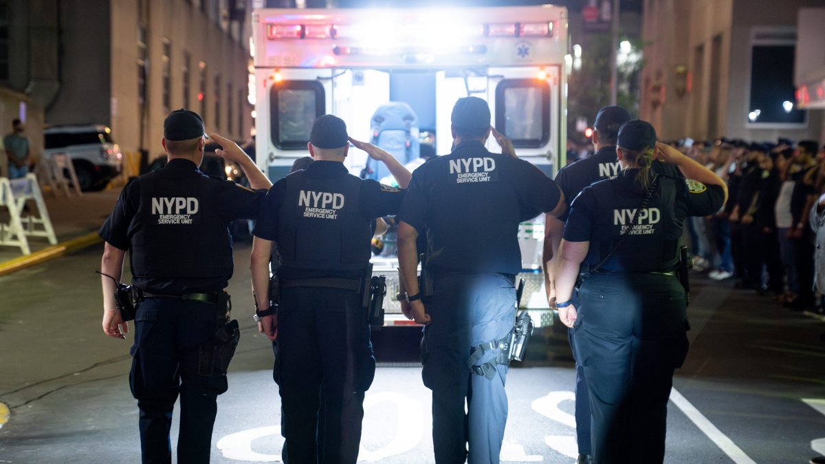 NYPD officer killed in Manhattan shooting remembered as hero – NBC New York