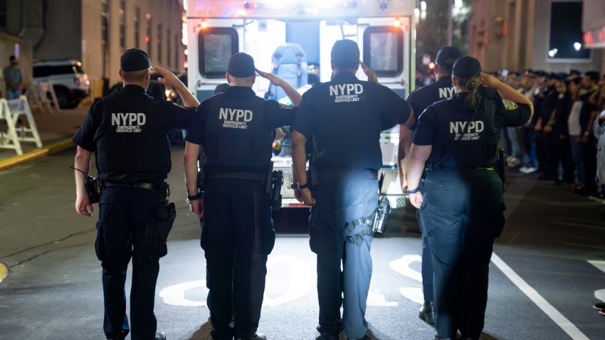 officer killed dignified transfer