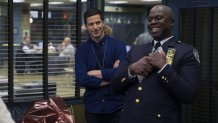 Andy Samberg and Andre Braugher