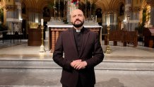 Father Ricardo Da Silva, associate pastor of St. Francis Xavier Church in Manhattan